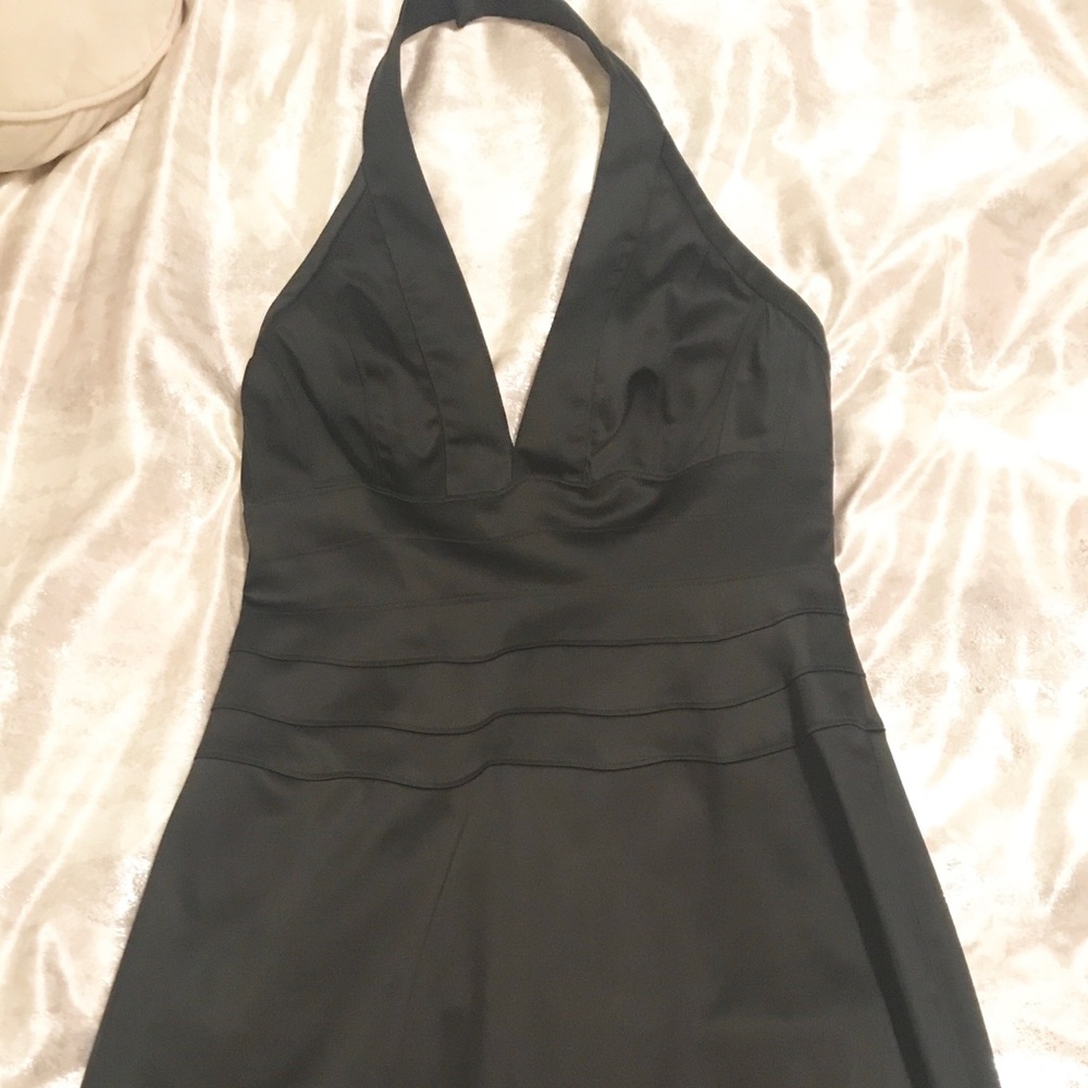 Satin Halter Dress  EUC!